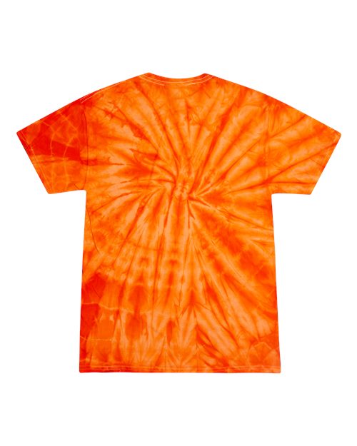 Colortone Unisex Multi-Color Tie-Dyed T-Shirt 1000 - Spider Orange