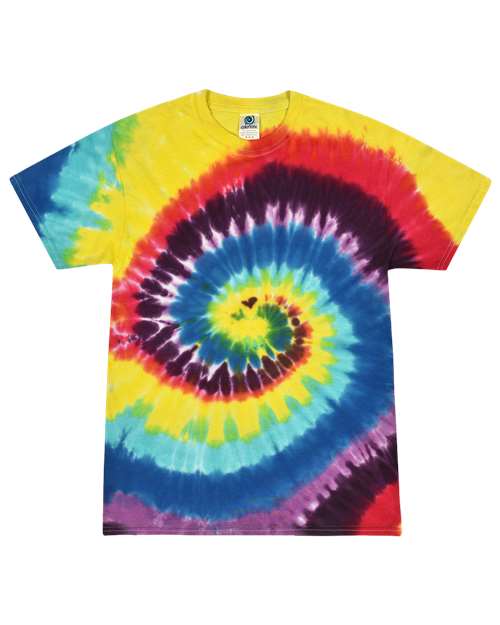 Colortone Unisex Multi-Color Tie-Dyed T-Shirt 1000 - Carnival
