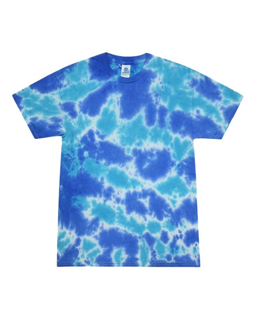 Colortone Youth Multi-Color Tie-Dyed T-Shirt 1000Y