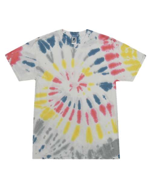 Colortone Youth Multi-Color Tie-Dyed T-Shirt 1000Y - Yellowstone