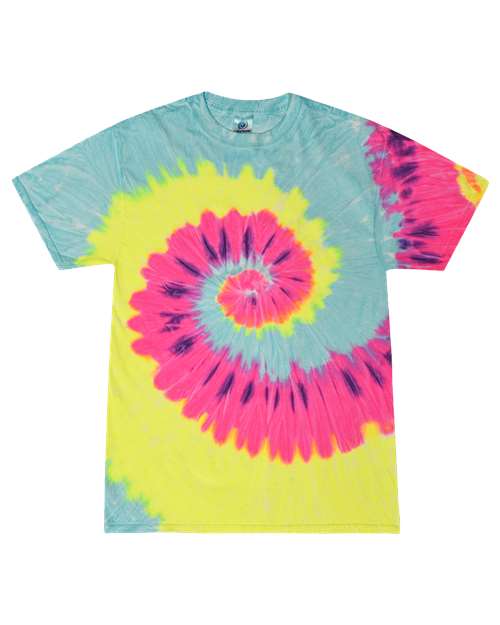 Colortone Youth Multi-Color Tie-Dyed T-Shirt 1000Y - Blast