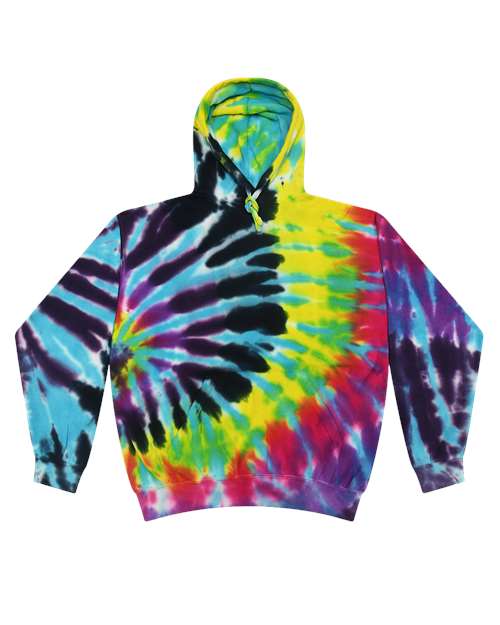 Colortone Unisex Tie-Dyed Hooded Sweatshirt 8777 - Flashback
