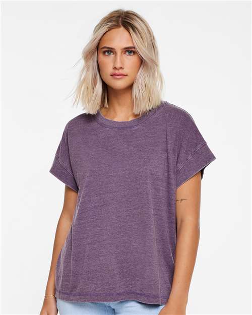 LAT Women's Relaxed Vintage Wash Tee 3502