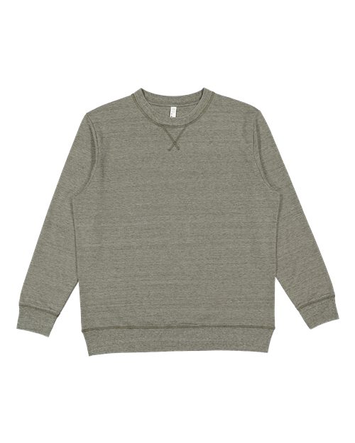 LAT Unisex Vintage Wash Fleece Crewneck Sweatshirt 6935