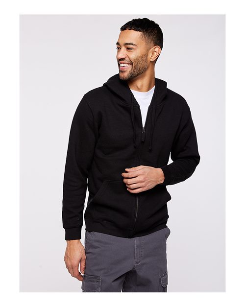 LAT Unisex Full-Zip Fleece Hoodie Sweatshirt 6927