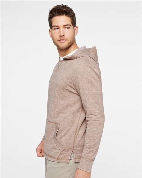 LAT Unisex Vintage Wash Fleece Hoodie Sweatshirt 6936