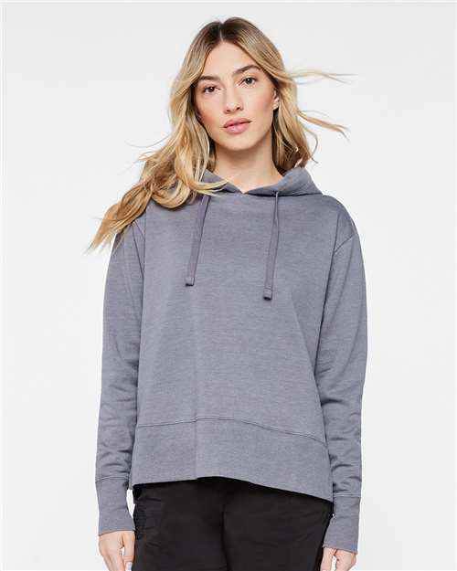 LAT Women's Vintage Wash Hoodie Sweatshirt 3536