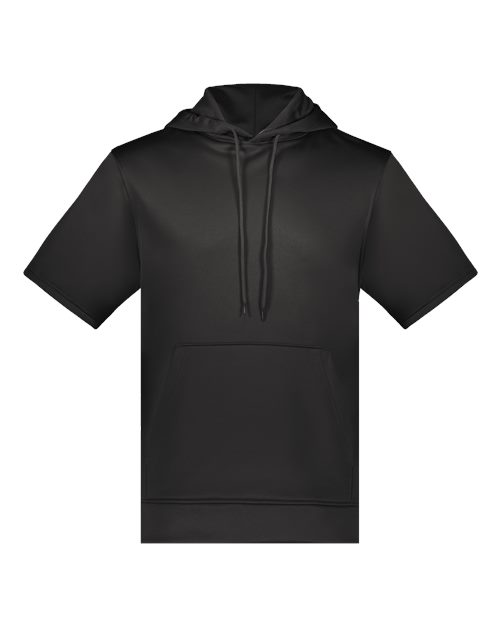 Augusta Sportswear Unisex Fleece Short Sleeve Hooded Pullover 6871
