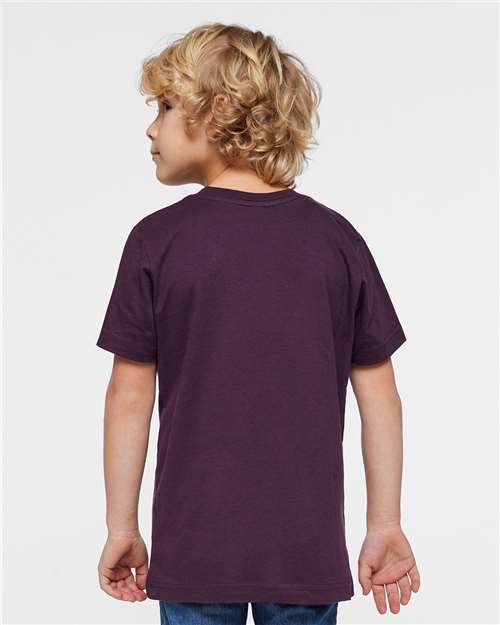 LAT Youth Fine Jersey Tee 6101 - Plum