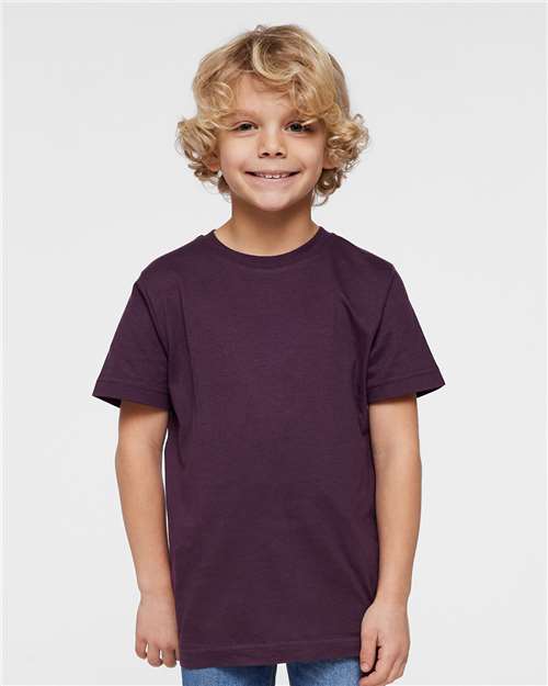 LAT Youth Fine Jersey Tee 6101 - Plum