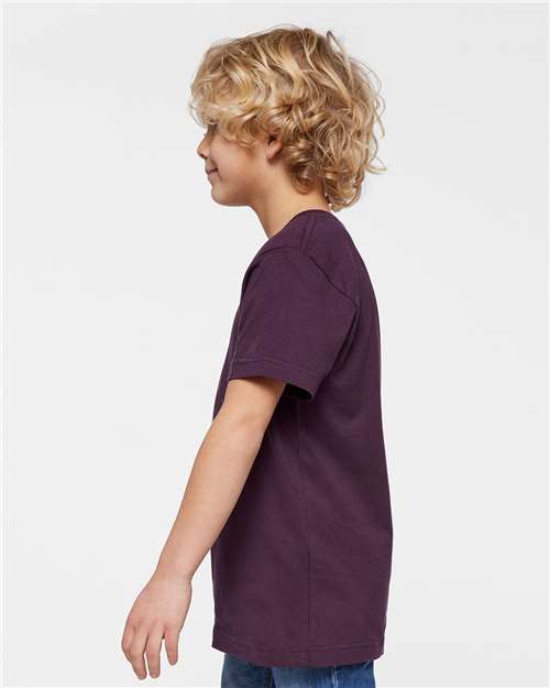 LAT Youth Fine Jersey Tee 6101 - Plum