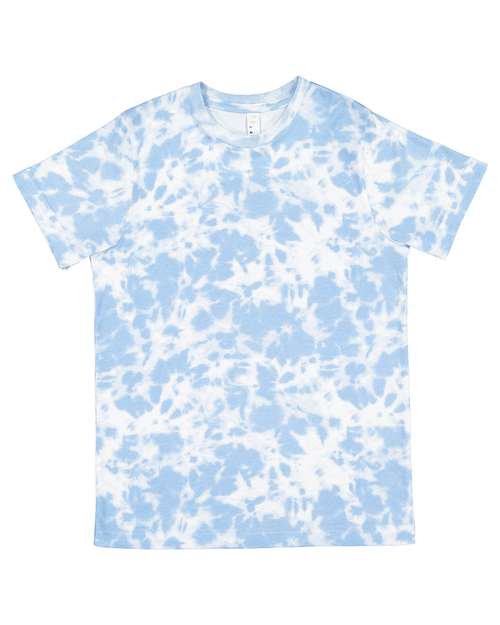 LAT Youth Fine Jersey Tee 6101 - Sky Tie Dye
