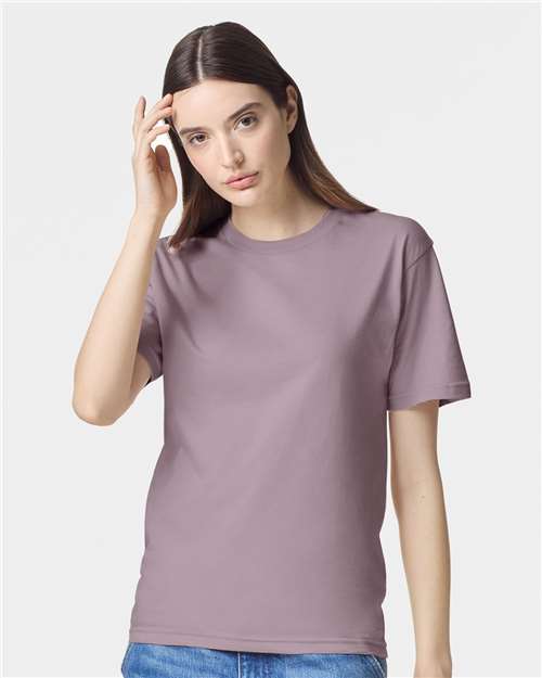 American Apparel Unisex Fine Jersey Tee 2001 - Smokey Violet