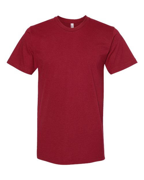 American Apparel Unisex Fine Jersey Tee 2001 - Cardinal