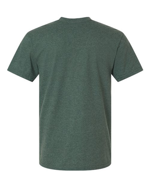 American Apparel Unisex CVC Tee 2001CVC - Heather Forest