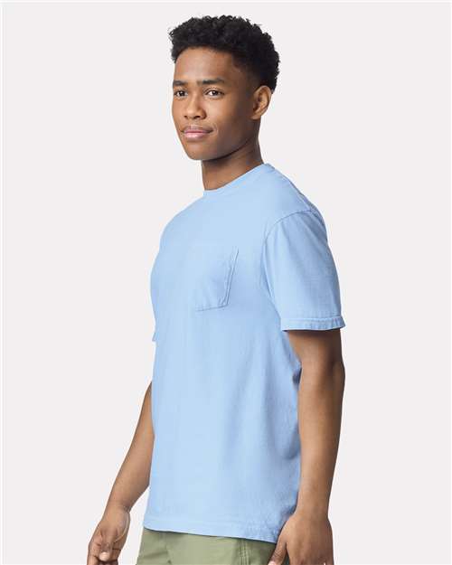 Comfort Colors Unisex Garment-Dyed Heavyweight Pocket T-Shirt 6030