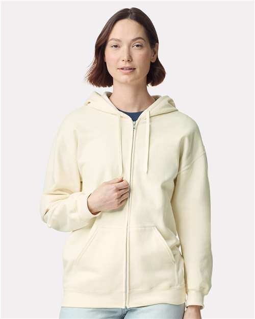 Gildan Unisex Softstyle® Full-Zip Hooded Sweatshirt SF600