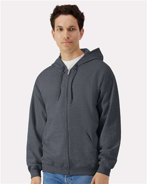 Gildan Unisex Softstyle® Full-Zip Hooded Sweatshirt SF600