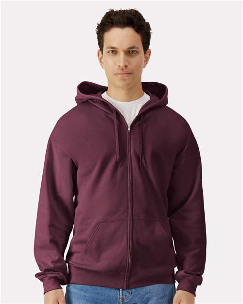 Gildan Unisex Softstyle® Full-Zip Hooded Sweatshirt SF600