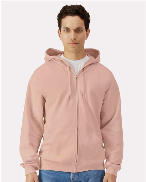 Gildan Unisex Softstyle® Full-Zip Hooded Sweatshirt SF600