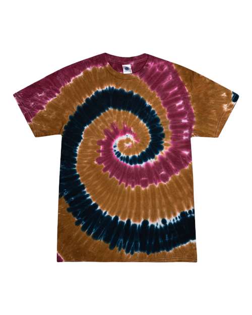 Colortone Youth Multi-Color Tie-Dyed T-Shirt 1000Y - Willow