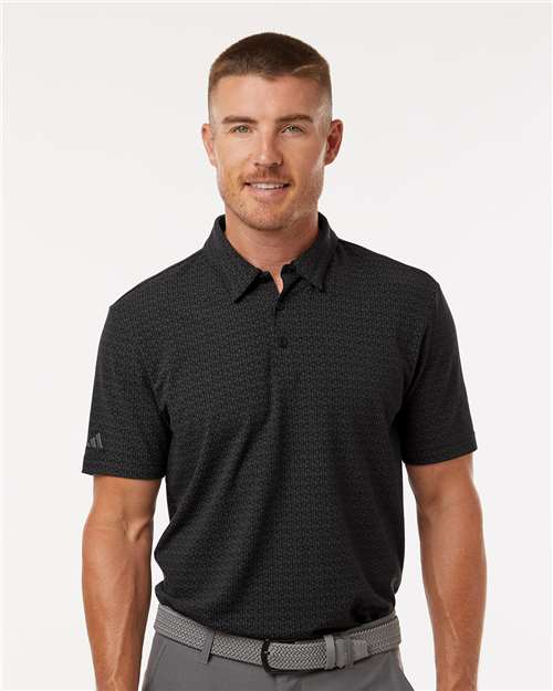 Adidas Men's Blended Printed Polo A702