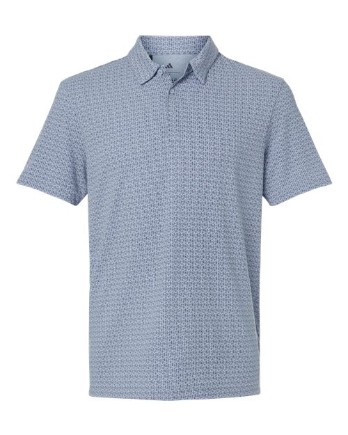 Adidas Men's Blended Printed Polo A702