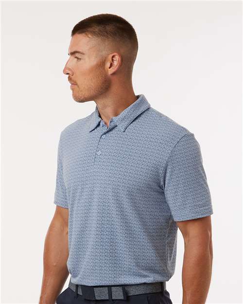 Adidas Men's Blended Printed Polo A702