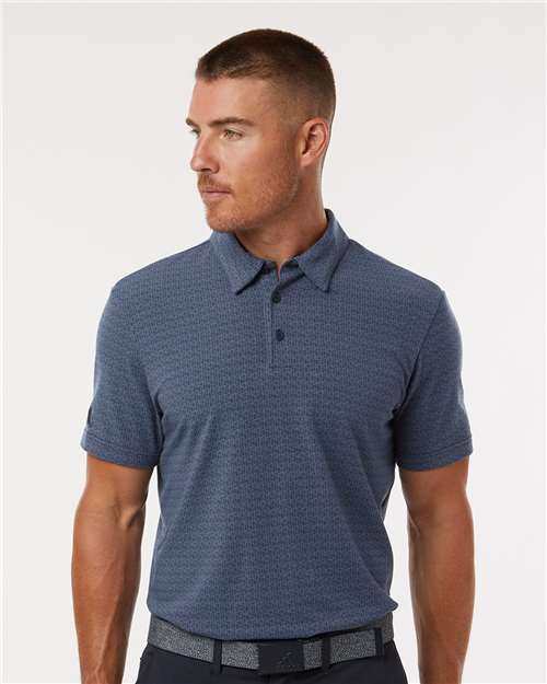 Adidas Men's Blended Printed Polo A702