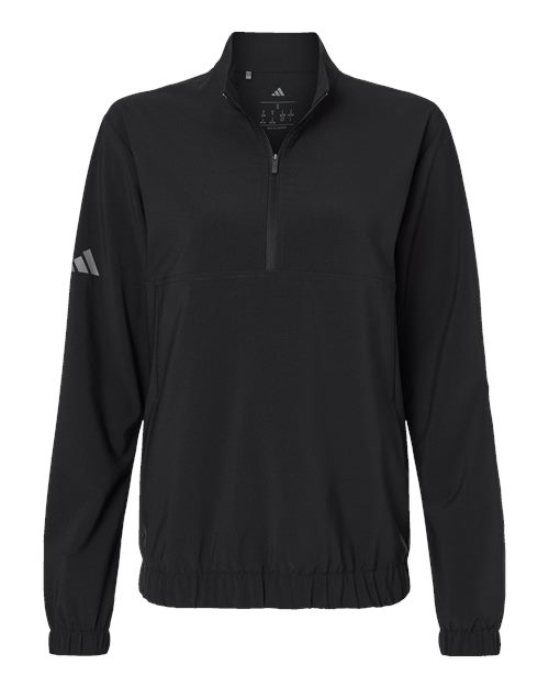 Adidas Women's Stretch Woven Half-Zip Pullover A706