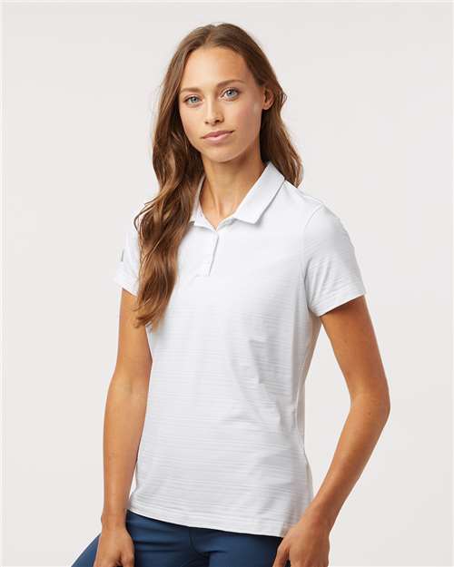 Adidas Women's Textured Stripe Polo A707