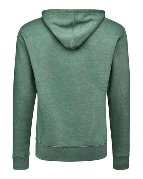 J. America Men's Triblend Fleece Hooded Sweatshirt 8871 - Balsam Triblend