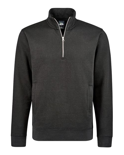 J. America Unisex BTB Fleece Quarter-Zip Sweatshirt 8722