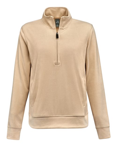J. America Women's Element Fleece Quarter-Zip Sweatshirt 8762