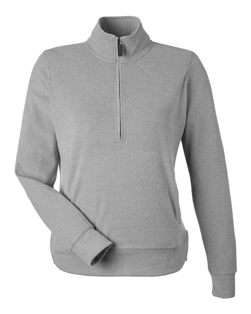 J. America Women's Element Fleece Quarter-Zip Sweatshirt 8762
