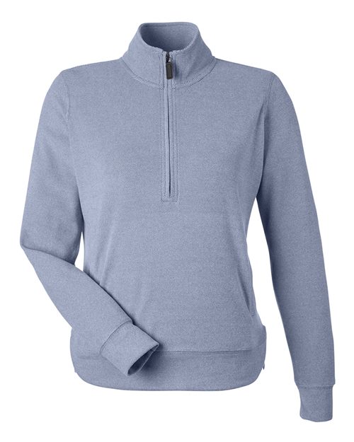 J. America Women's Element Fleece Quarter-Zip Sweatshirt 8762