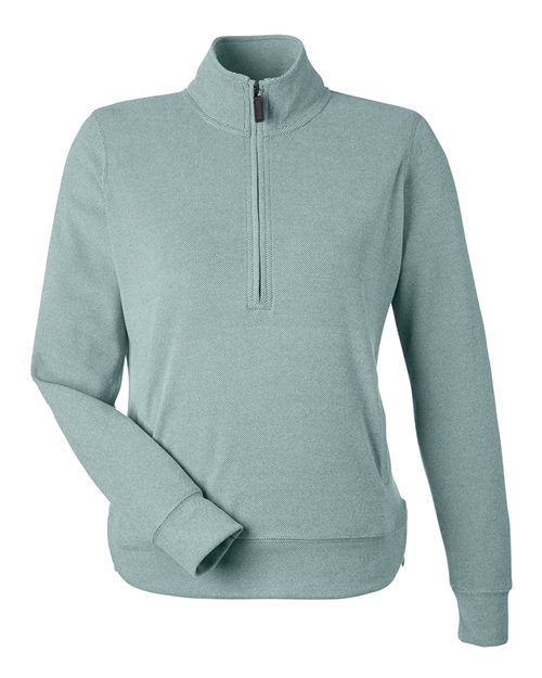 J. America Women's Element Fleece Quarter-Zip Sweatshirt 8762