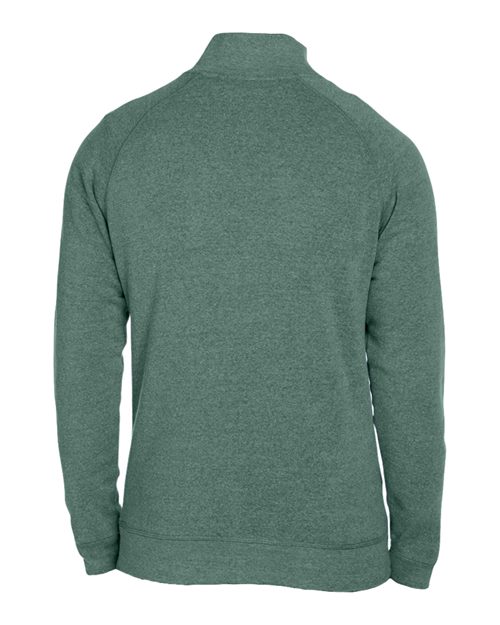 J. America Men's Triblend Quarter-Zip Sweatshirt 8869