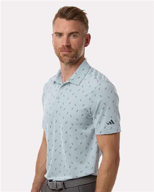 Adidas Men's Ultimate365 Mesh Print Polo A2012