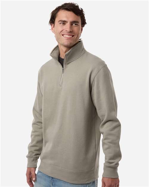Independent Trading Co. Unisex Midweight Quarter-Zip Pullover SS4600QZ
