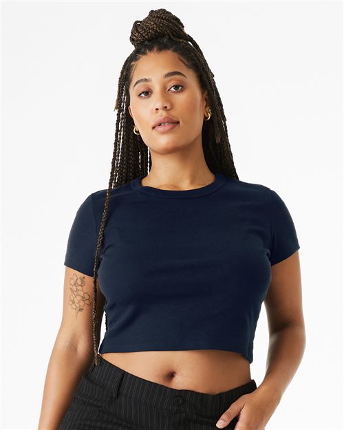 BELLA + CANVAS Women's Micro Rib Baby Tee 1010