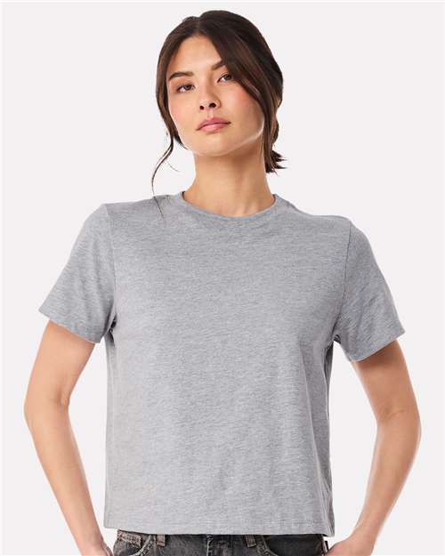 BELLA + CANVAS Women's 6 oz Heavyweight Tee 6110 - Athletic Heather
