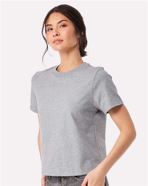 BELLA + CANVAS Women's 6 oz Heavyweight Tee 6110 - Athletic Heather