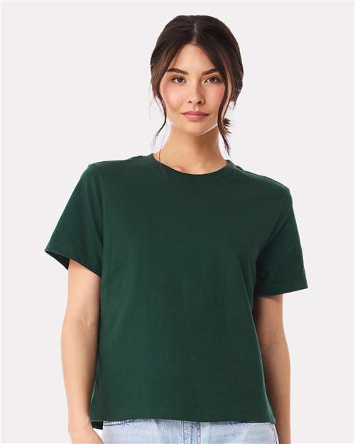 BELLA + CANVAS Women's 6 oz Heavyweight Tee 6110 - Forest