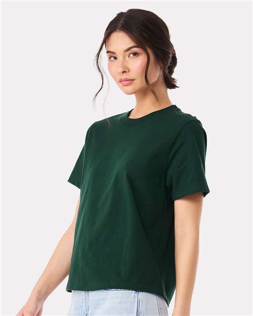 BELLA + CANVAS Women's 6 oz Heavyweight Tee 6110 - Forest