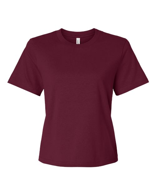 BELLA + CANVAS Women's 6 oz Heavyweight Tee 6110 - Maroon