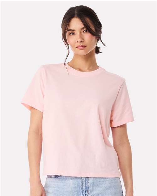 BELLA + CANVAS Women's 6 oz Heavyweight Tee 6110 - Soft Pink