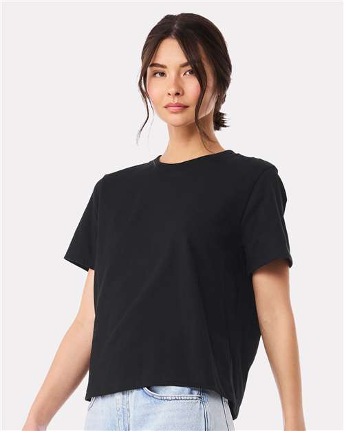 BELLA + CANVAS Women's 6 oz Heavyweight Tee 6110 - Vintage Black