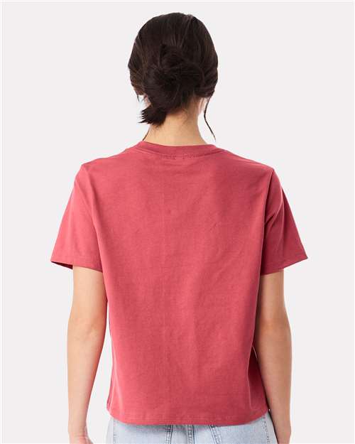BELLA + CANVAS Women's 6 oz Heavyweight Tee 6110 - Vintage Red