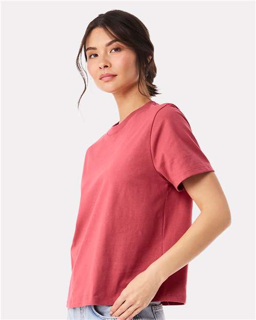 BELLA + CANVAS Women's 6 oz Heavyweight Tee 6110 - Vintage Red
